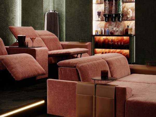 Butaca Kubrik – Home cinema firmado por Vismara