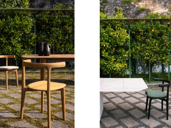 Himba Stuhl von Baxter | Ethnisches Design | Mobilificio Marchese