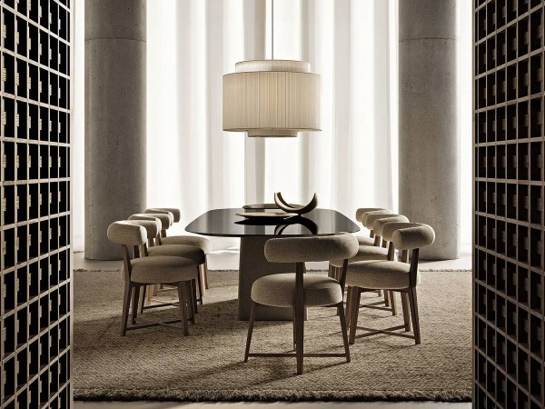 Mesa Tara Flexform | Diseño escultórico | Mobilificio Marchese