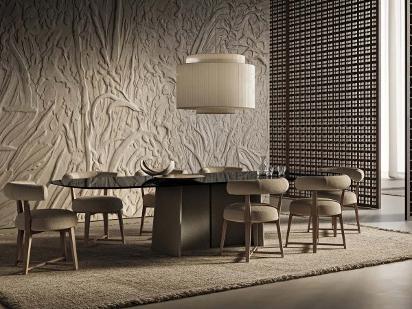 Table Tara Flexform | Design sculptural | Mobilificio Marchese