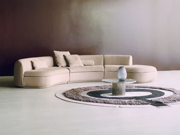 Piaf Sofa von Baxter: beste italienische Qualität