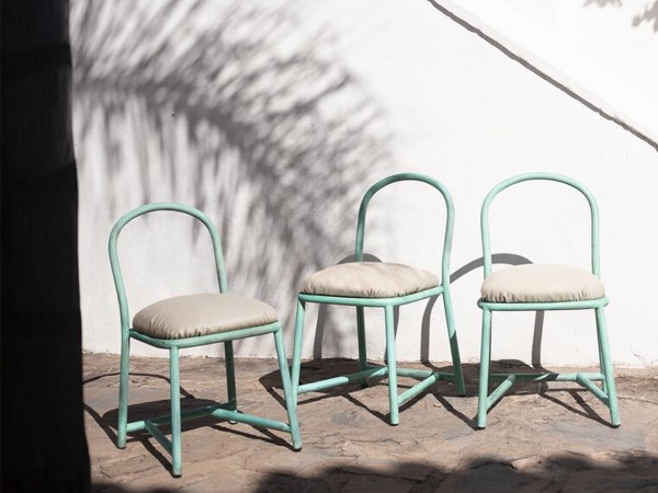 Stuhl Mati Baxter | Grünspan-Kupfer | Design Paola Navone