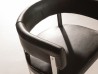 Stuhl T Chair Baxter | T-förmige Lehne und Aluminiumbeine | Design Federico Peri