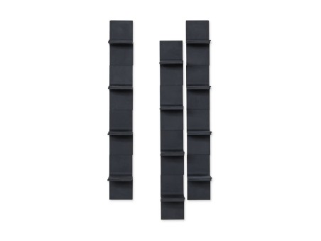 Modulares Bücherregal Hugo Baxter | Wandmontierter Beton | Design Draga & Aurel