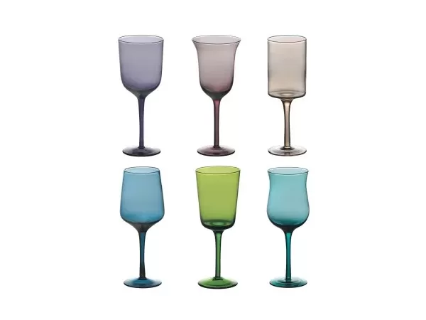 Desigual Set 6 Goblets