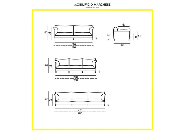Chemise Divano Living Divani