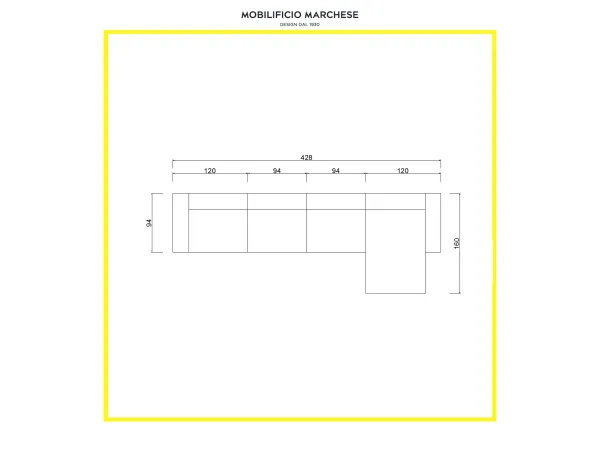 Wall Divano Living Divani