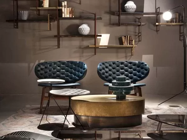 Baxter Dalma armchair in a living area