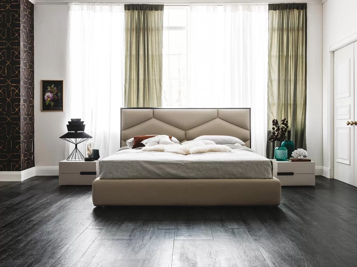 Edward Double Bed Made In Italy By Cattelan Italia