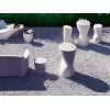 Tokyo Pop high table by Driade in an outdoor area