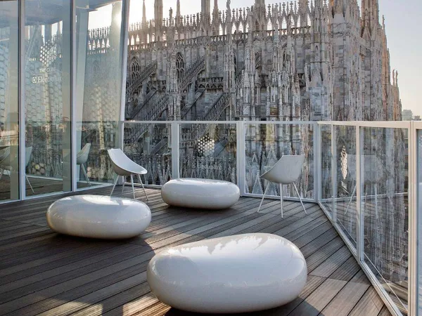 Driade Koishi Pouf/Kaffetisch