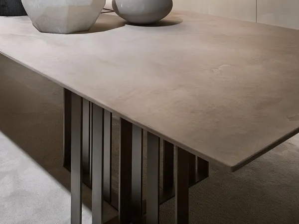 Detalles del tablero de la mesa Shade