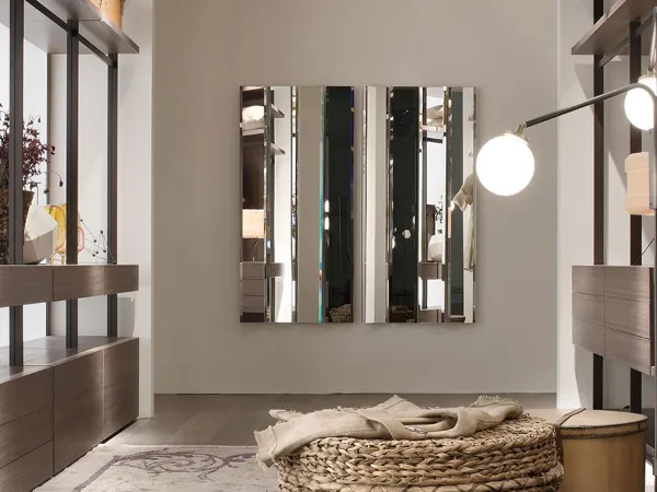 Mirage mirror in a living area