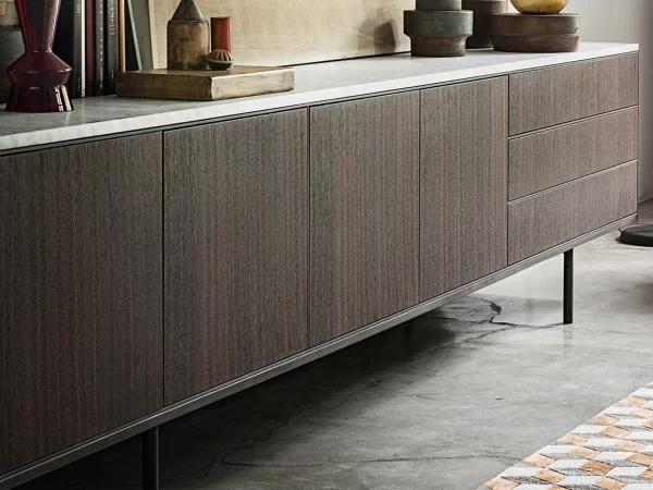 Details of the Long Island sideboard by Lema