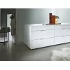 Flin chest of drawers by Lema in a bedroom area