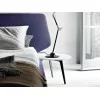 Details of the headboard of the Dream View double bed by Lema