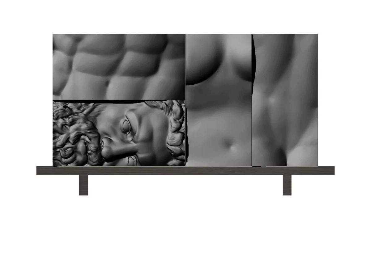 Ercole e Afrodite Sideboard