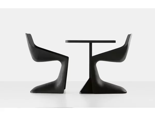 Sedia Pulp Kristalia nero