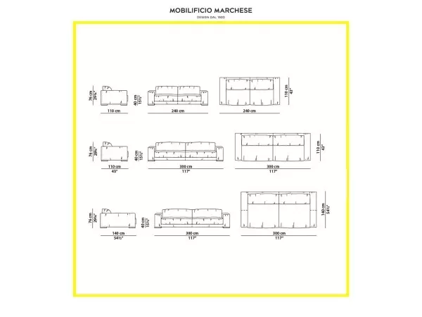 Possible combinations for the Budapest Soft sofa by Baxter