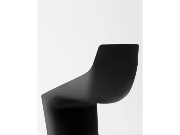 Sedia Pulp Kristalia nero