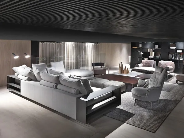 Il divano Lightpiece di Flexform