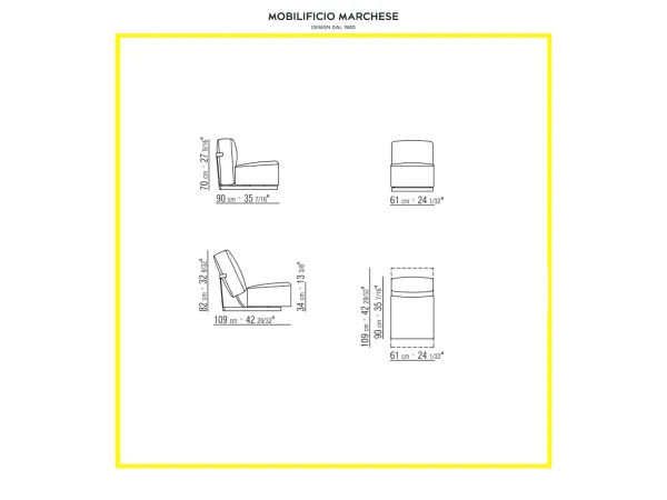 Sillón ABCD Flexform