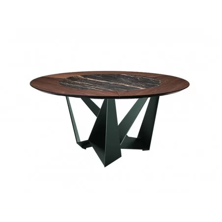Skorpio Round Ker-Wood Table