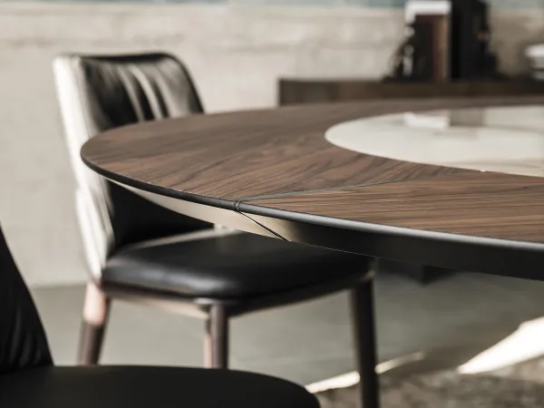 Soho Ker-Wood Tisch Cattelan Italia