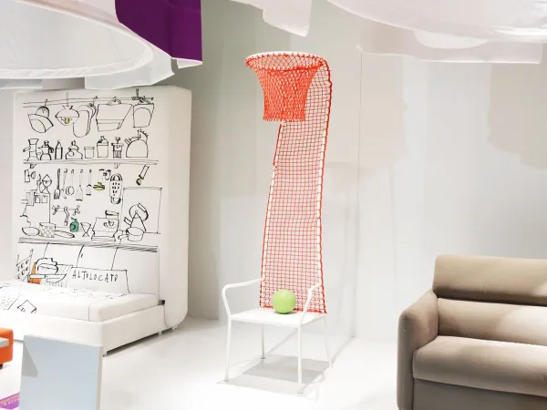 Lazy Basketball Chaise Campeggi