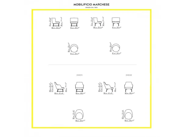 Flexform Hera Fauteuil