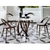 Ester chair with Infinity table by Porada