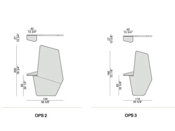 Ops Miroir de Porada: un design unique pour votre maison