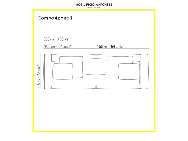 Grandemare Divano Flexform