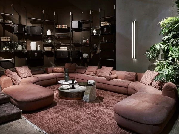 Piaf sofa by Baxter, customized layout