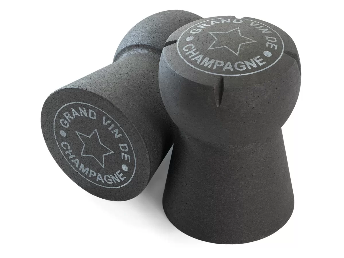 XL Cork Champagne Stopper Stool black
