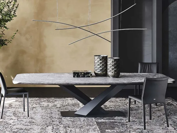 Stratos Keramik tavolo di Cattelan