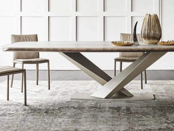 Mesa de Keramik Stratos de Cattelan