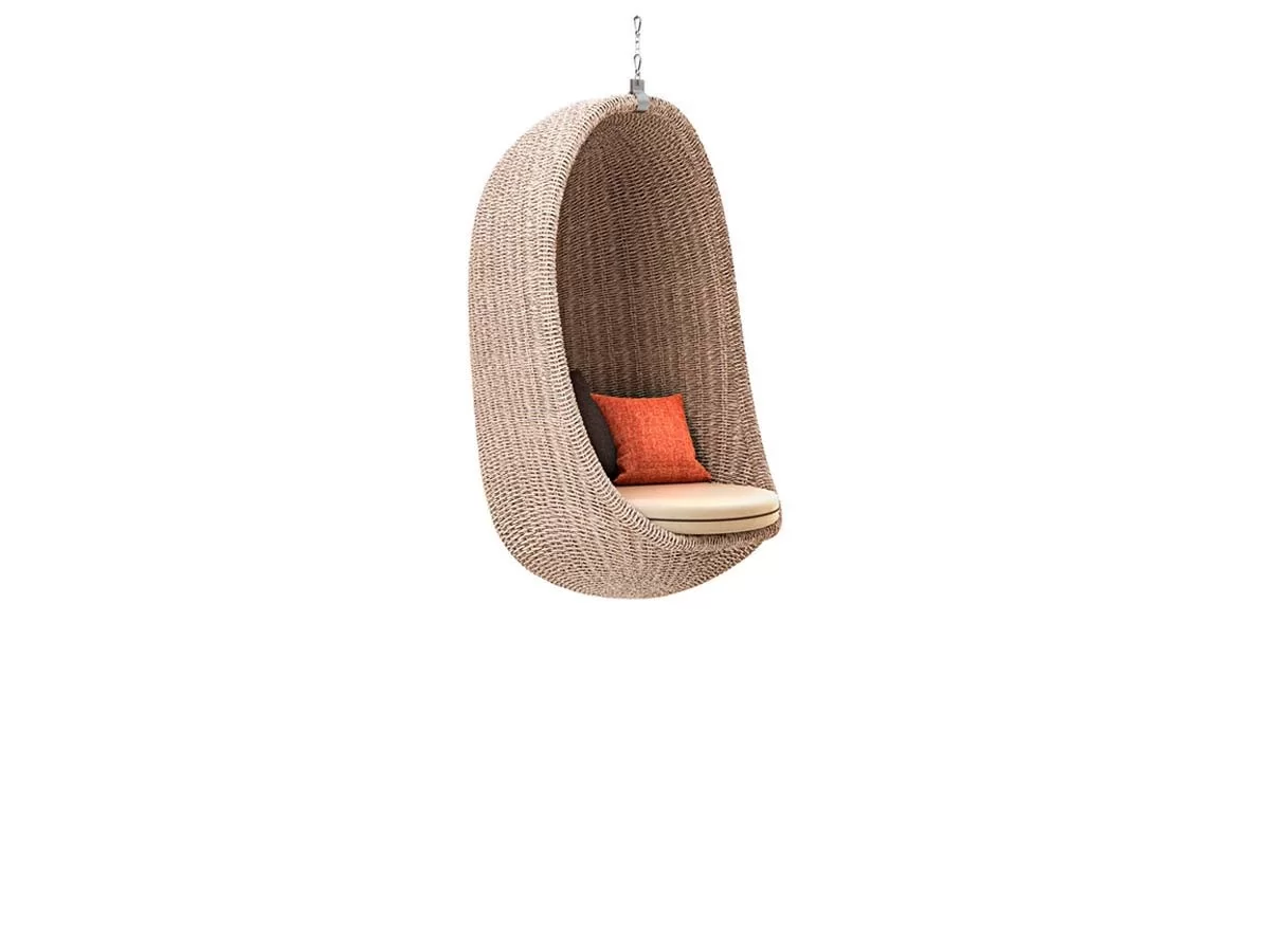 Le fauteuil suspendu Nest de Atmosphera