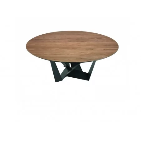 Skorpio Round Wood Table