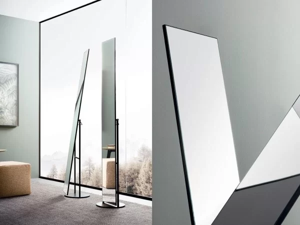 Tilting structure for the Mir mirror by Lema
