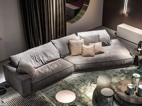 The Budapest Soft sofa - view from above