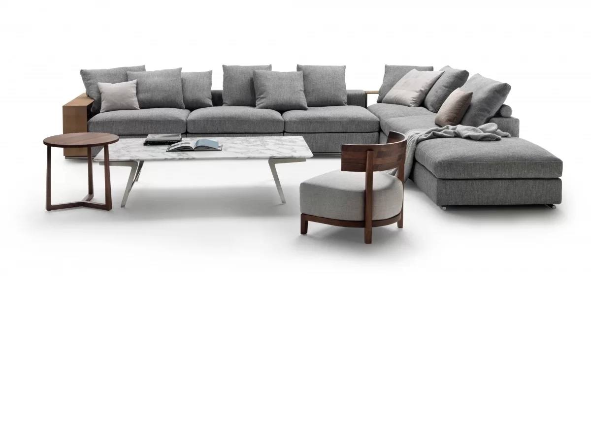 Flexform Groundpiece Sofa: interior design 2.0