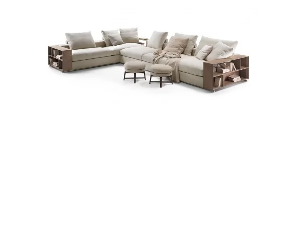 Flexform Groundpiece sofa best price - Living according to Mobilificio Marchese