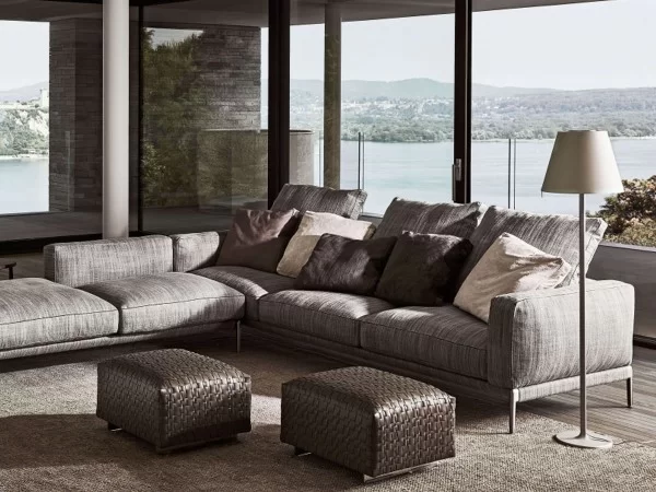 Flexform Romeo Sofa in a contemporary living room