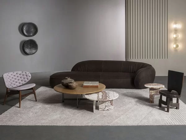Leon sofa by Baxter in a living area