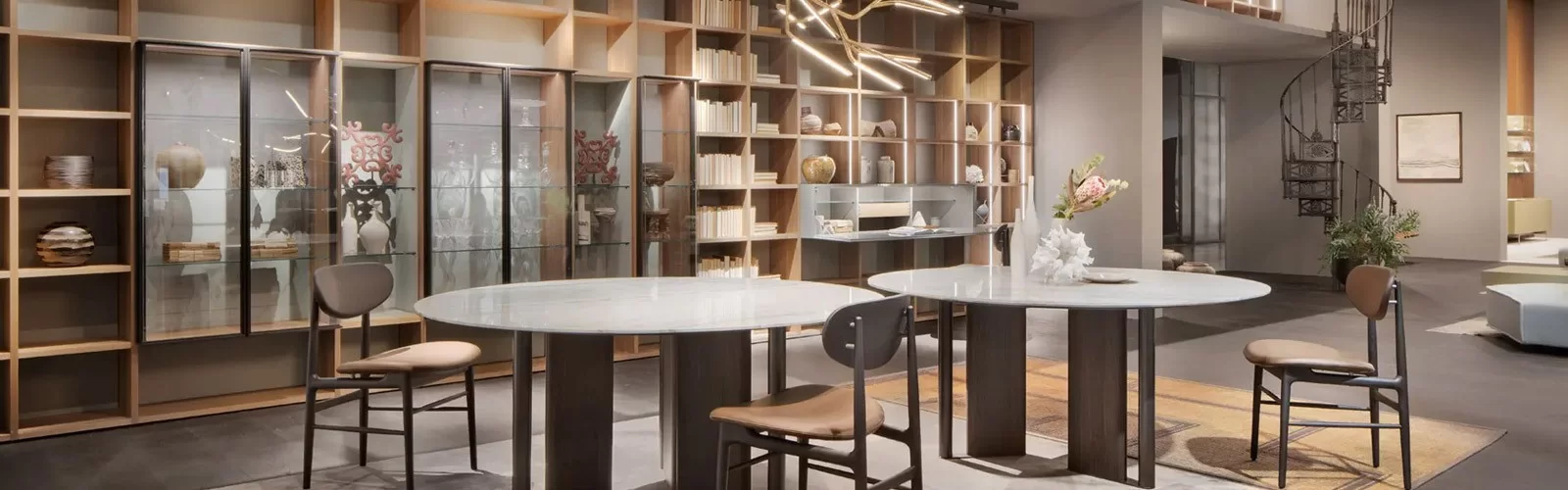 Italienische Bücherregale und Wohnwände auf Marchese 1930