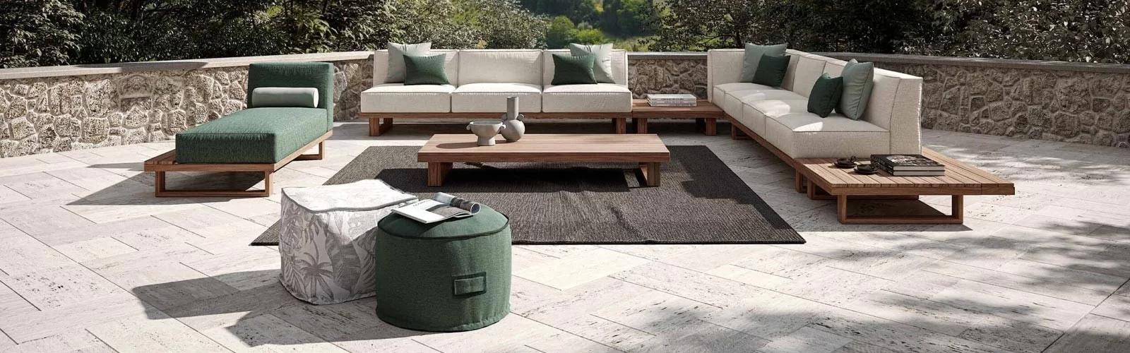 Entdecken Sie die Outdoor-Möbelkollektion auf Mobilificio Marchese